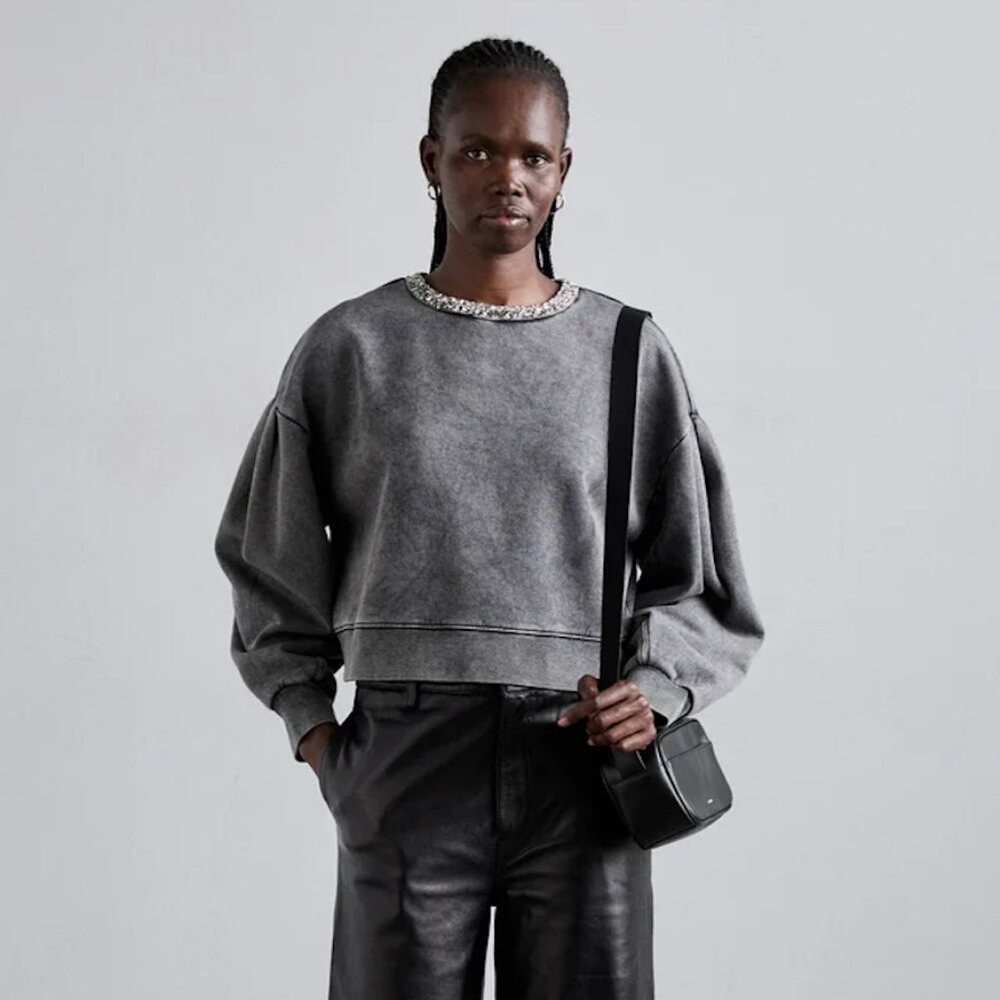 99% NEW SANDRO SWEATER, SIZE 1